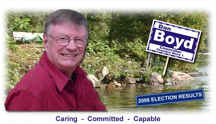 Dan Boyd Councillor Chandos Ward 1